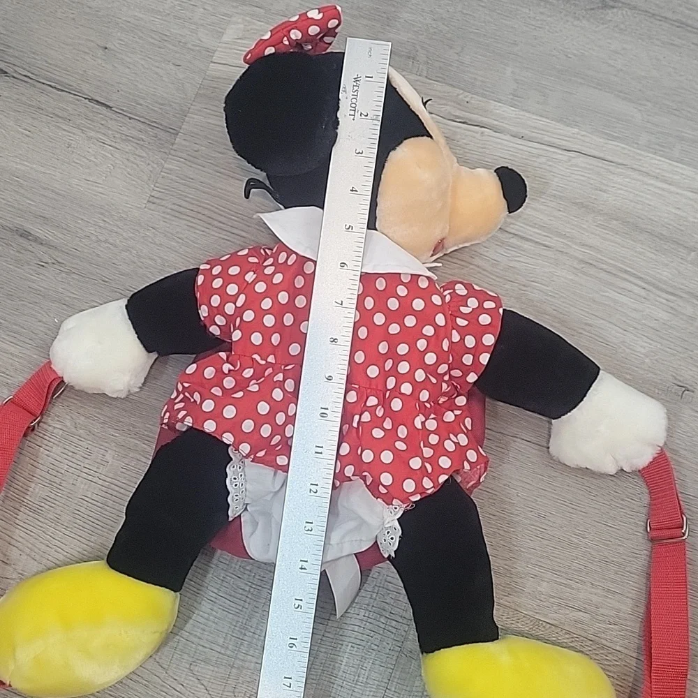 DISNEYLAND Disney Mickey Minnie Mouse Plush Backpack